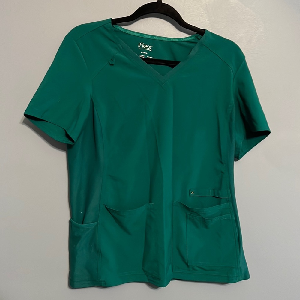 Hunter Green scrub set